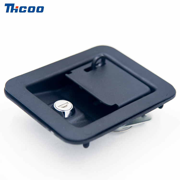 Manija de elevación tipo panel Cerradura de palanca de tres puntos-A7831-A7832