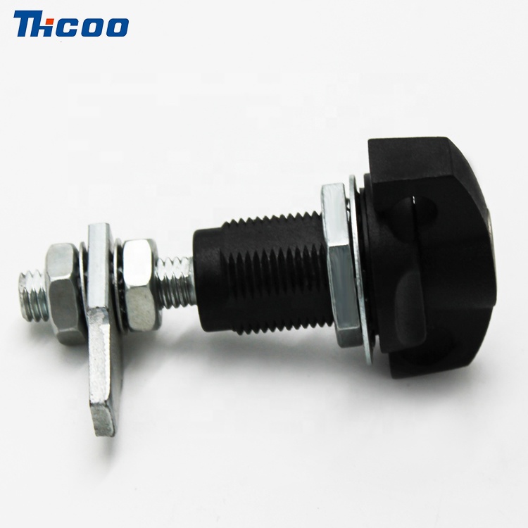 Manija en forma de ala Tipo de candado Cerradura de lengüeta de giro ajustable-A6073