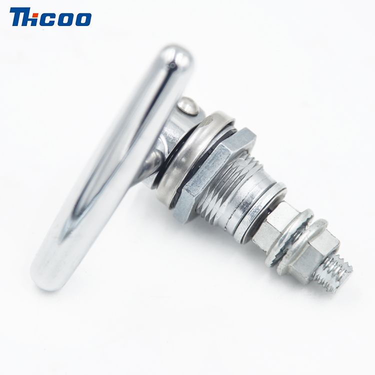 Cerradura de leva fija con manija plegable-A6309-10